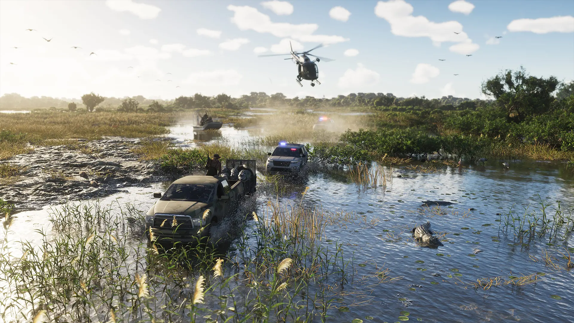 Grassrivers in GTA 6 featuring swamps, wetlands and alligators