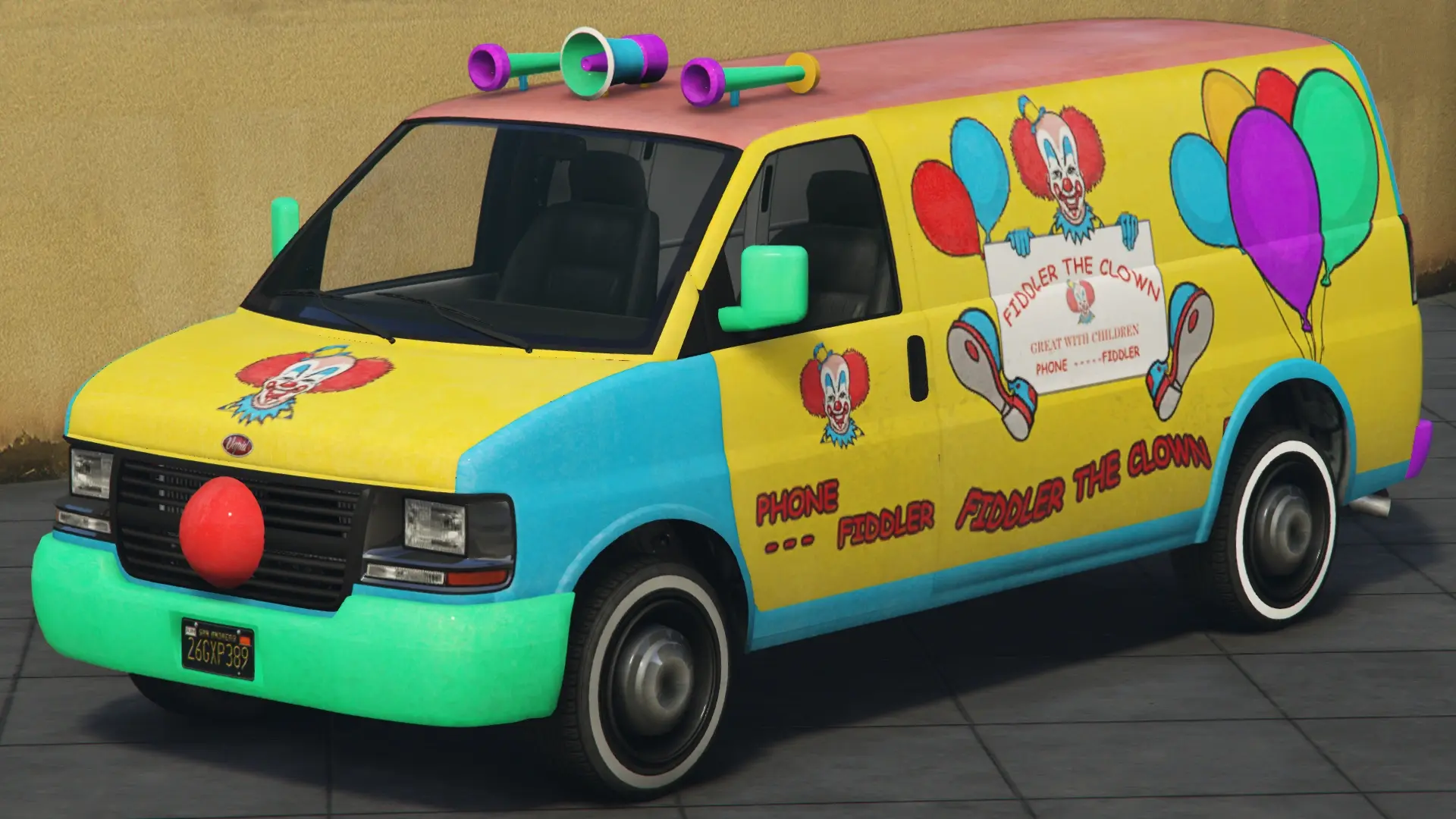 Clown Van in GTA