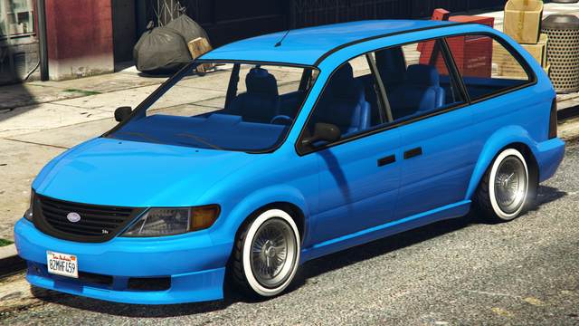 Minivan Custom in GTA