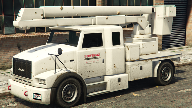 Utility Truck (Cherry Picker) in GTA